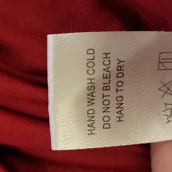 Altar'd State medium red mini dress with crochet - Picture 6 of 7